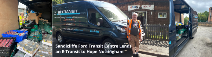 Sandicliffe Lends a Helping Hand to Hope Nottingham